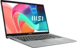 S&uuml;learvuti Msi Modern 15 F13MG-443PL i5-1334U 15.6" FHD 60Hz IPS-level display, 16GB DDR4 3200, 512GB SSD, Iris Xe Graphics, Windows 11 Pro, Platinum Grey, 3-year warranty