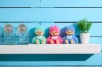 MONCHHICHI Colors pehme m&auml;nguasi, 14cm
