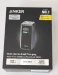 ANKER SALE OUT. Power Bank, 200 W | Prime | 20000 mAh | Black | UNPACKED, SMALL SCRATCHED ON TOP