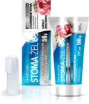 EUROWET Stoma-Żel Beef - toothpaste and toothbrush for dogs and cats - 50 mg