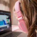 Tellur Buddy Bluetooth Over-Ear Headphones Pink