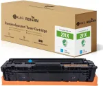 Tooner G&G Reborn-Toner kompatibel mit HP 201X,/ CF401X