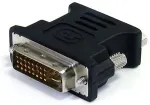 StarTech 10 PACK DVI MALE TO VGA FEMALE ADAPTERS - BLACK - DVI-I TO VGA