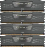 M&auml;lu CORSAIR DDR5 64GB PC 5600 CL36 KIT (4x16GB) VENGEANCE Grey jaem&uuml;&uuml;k
