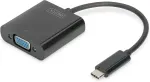 Digitus - Externer Videoadapter - USB-C 3,1 - VGA - Schwarz (DA-70853)