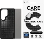 PANZERGLASS Kaitse&uuml;mbris Heat Beat, Samsung Galaxy S25 Ultra, must, soojust hajutav, CARE by