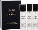 CHANEL Bleu de Chanel 3x20ml - Perfume meestele