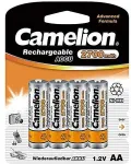 Camelion | AA/HR6 | 2700 mAh | Rechargeable Batteries Ni-MH | 4 pc(s)