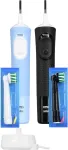Hambahari Procter & Gamble Oral-B Vitality Pro D103 Duo Electric Toothbrush Black/Blue, Black/Blue, incl. 2nd Handle
