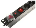 Delta Pistikupesa 6 pistikupesaga PD-6/R-OP