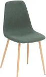 No name DINING CHAIR ROKA GREEN 45X51X87