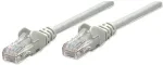 Intellinet Patchkabel RJ45 U/UTP Cat5e 3.0m Hebelschutz grau