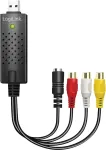 2direct Logilink | USB 2.0 A/V grabber, USB-A/M to 3x RCA + Mini-DIN 5/F, Windows 11 | VG0030A