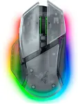 Hiir Razer Basilisk V3 Pro 35K Wireless Gaming Mouse RF Wireless+Bluetooth+USB-A 35000 DPI, Phantom White
