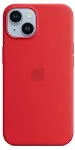 APPLE iPhone 14 Silicone Case with MagSafe - (PRODUCT)RED