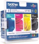 Tooner Brother LC-1100VALBP ink cartridge 4 pc(s) Original Black, Cyan, Magenta, Yellow