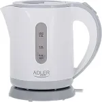 Veekeetja Adler Electric kettle 0,8l AD 1371g white-gray
