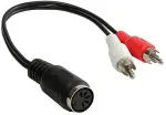 GoodConnections Good Connections Audio Adapter 2xCinch St.-5-pol DIN Bu.
