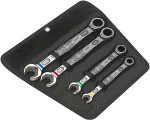 WERA Joker foot ring ratchet spanner set - 4-pieces - 05073290001
