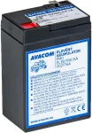 AVACOM replacement battery (lead-acid battery) 6V 4.5Ah for the Peg P&eacute;rego F1 ride-on