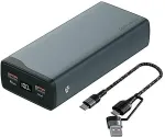 4SMARTS Powerbank VoltHub Pro 26800mAh QuickCharge PD gunmetal