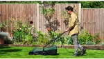 Bosch Powertools Electric Lawnmower EasyRotak 32-235 (green, 1,200 watts, width 32 cm)