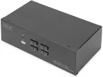 Digitus KVM l&uuml;liti Digitus 4-pordiline Dual View HD