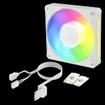 Arctic BioniX P12 A-RGB 1-pack Hvid 120 mm