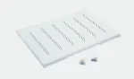 Triton 19" shelf H4 perforated 1U/750mm, max.150kg gray