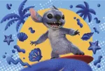 Trefl DISNEY STITCH pusle L&otilde;bus p&auml;ev koos Stitchiga, 60 osa