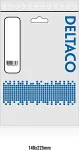 Deltaco USB-C to VGA and USB Type A adapter, USB-C ho for charge, 60W, 1080P, 5Gb / s, white / USBC-1069