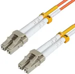 MicroConnect - Netzwerkkabel - LC/UPC Multi-Modus (M) zu LC/UPC Multi-Modus (M) - 25 m - Glasfaser - 50/125 Mikrometer - OM2 - halogenfrei - orange