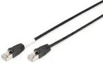 Digitus Patchkabel Cat6 S/FTP 2xRJ45 5.0m schwarz Outdoor