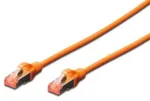 Digitus CAT 6 S-FTP PATCH CAB LENGTH 0.5 M COLOR ORANGE