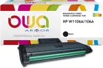 Tooner Armor OWA toner compatible with HP W1106A (106A) 1000 pages, black