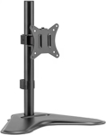 Monitor BRATECK holder LDT66-T01 single articulated mount on a rod holder freestanding