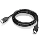 Lenovo 2.0m HDMI, HDMI, HDMI, Male/Male, Black, 1080p