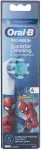 Hambahari Oral-B Replacement Toothbrush Heads | EB10 4 refill Spiderman | Heads | For kids | Number of brush heads included 4