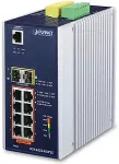Planet Industrial L3 8-Port 802.3bt GE + 2-Port 2.5G SFP+