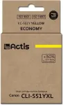 Tooner ACTIS KC-551Y Ink (replacement for Canon CLI-551Y; Standard; 12 ml; yellow)