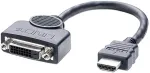 Lindy HDMI an DVI-D Buchse Adapterkabel 0.2m