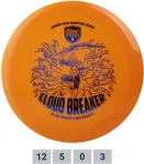 Discmania Discgolf Distance Driver Q-LINE PREMIER Cloudbreaker Gannon Buhr Signature Orange 12/5/0/3