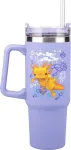 Paladone Minecraft Purple 900 ml Insulated Cup with Straw