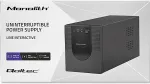 UPS QOLTEC 53777 Uninterruptible Power Supply Line Interactive | Monolith | 2000VA | 1200W