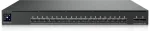 Ubiquiti L&uuml;liti UniFi 20xSFP+ 10GBit/2xQSFP28 100GBit Hallatav 19" Riiulile paigaldatav, 1,3" Puuteekraan (EAV-FIBER)