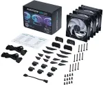 PHANTEKS D30 120mm&nbsp; PWM Fan, DRGB, Bla