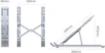 UNITEK OT155SL laptop stand Silver
