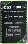 DSDTOOLS 24 TK UNC/UNF POLDI- JA L&Otilde;IKEV&Otilde;TME KOMPLEKT DS1345