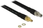 DELOCK Antennenkabel SMA Stecker > SMA Buchse CFD400 LLC400 0,4 m low loss