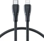 Joyroom Type-C - Lightning Surpass seeria kiire laadimise ja andmeside kaabel PD 20W, 1.2m, Black (S-CL020A11)